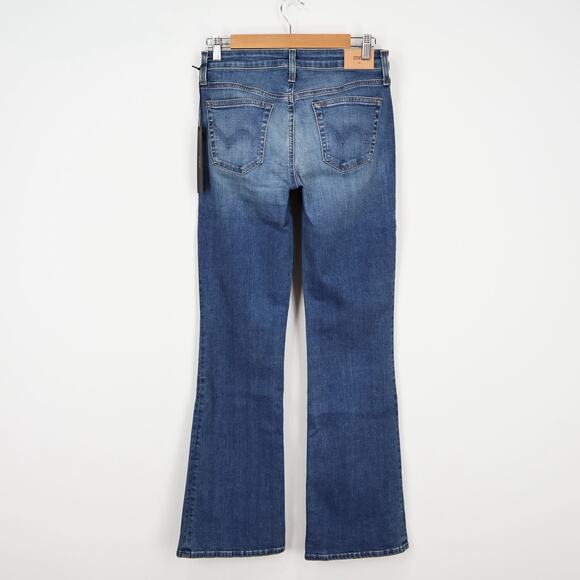Edwin Lark Mid Rise Bootcut Denim Jean Flashback Blue Size 27 NWT EW2061ICS - Picture 5 of 6